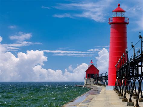 grand haven lighthouse webcam|Grand Haven Pier